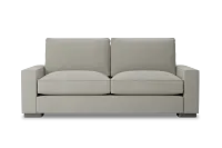 Edgewater Elite Gray 84" Sofa W/ 2 Cushions