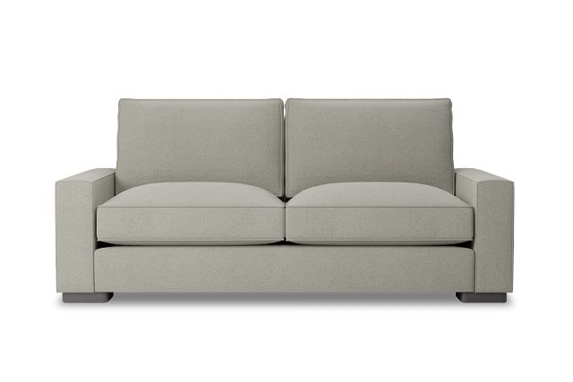 Edgewater Elite Gray 84" Sofa W/ 2 Cushions