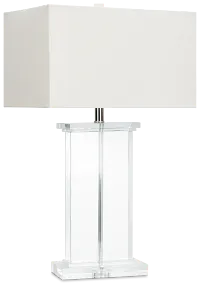 Orsa Clear Table Lamp