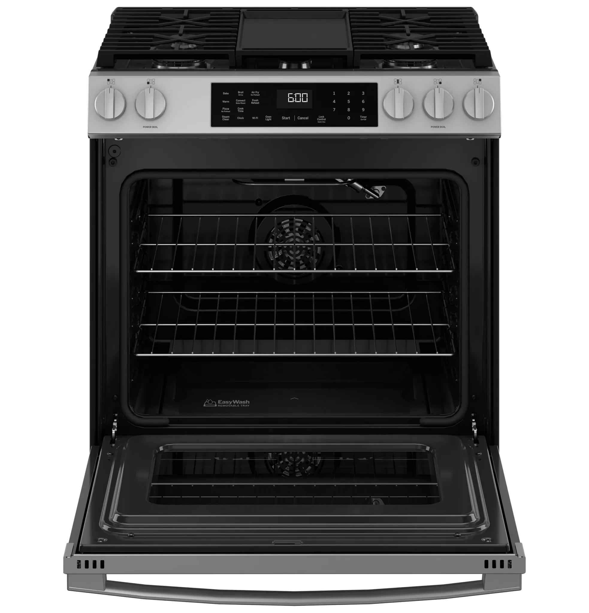 Ge 600 Series Stainless Steel 30" Gas Range