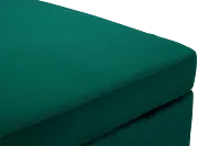 Destin Joya Green Velvet Cocktail Ottoman