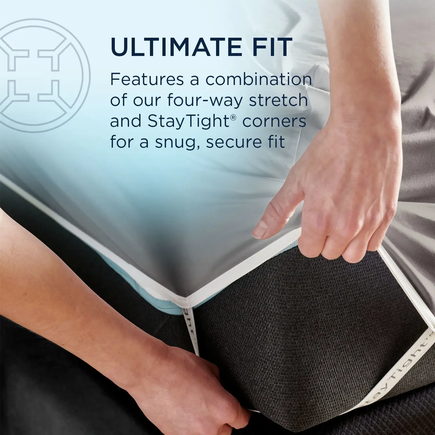 Tempur-pedic Breeze Cooling Dark Gray Tencel Ctn Sheets Tempur-pedic Breeze Cooling Dark Gray Tencel Ctn Sheets