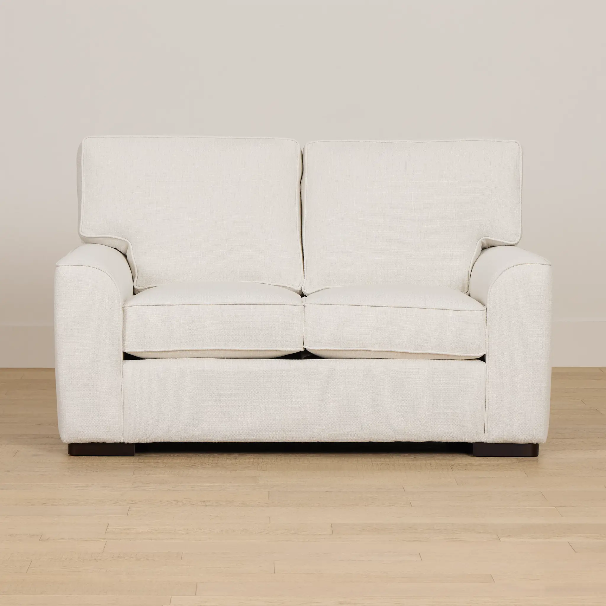 Sinclair Light Beige Fabric Loveseat Sinclair Light Beige Fabric Loveseat