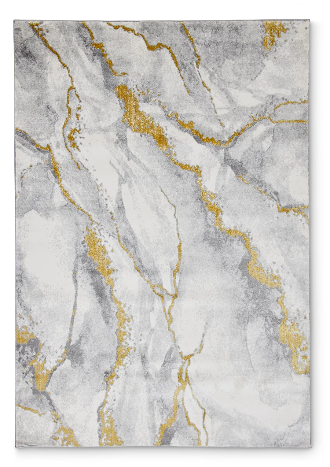 Diamente Gold 5x8 Area Rug