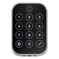 Yale Pro 2 Pushbutton Bluetooth Nickel Key-free Touchscreen Door Lock