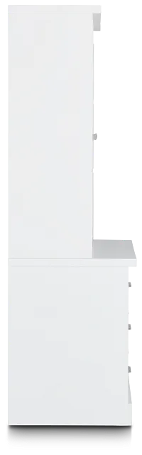 Newport White Drawer Bookcase