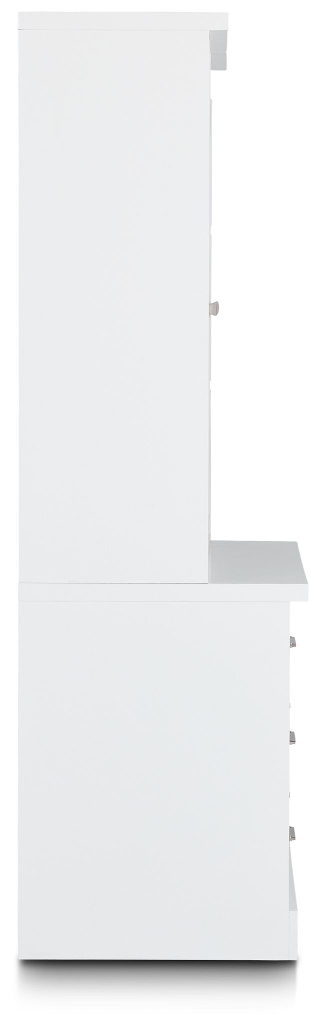 Newport White Drawer Bookcase
