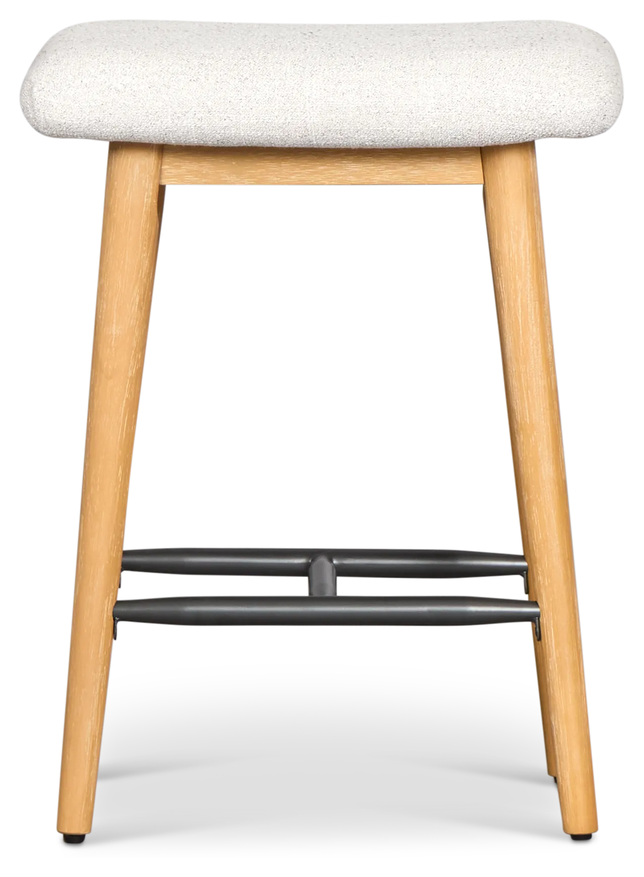 Arlo Light Gray 24" Upholstered Barstool