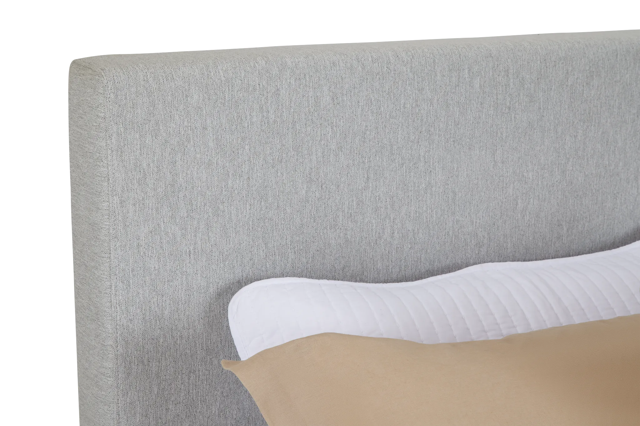 Chelsea Light Gray Uph Platform Bed