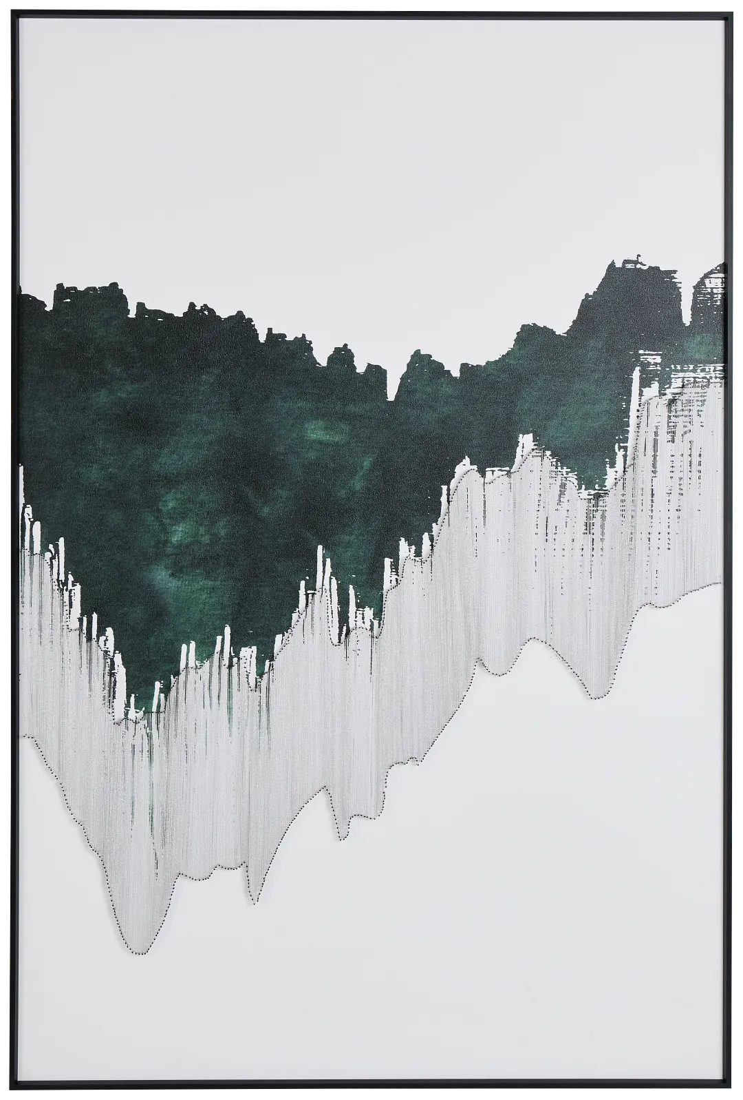 Indy Green Framed Wall Art