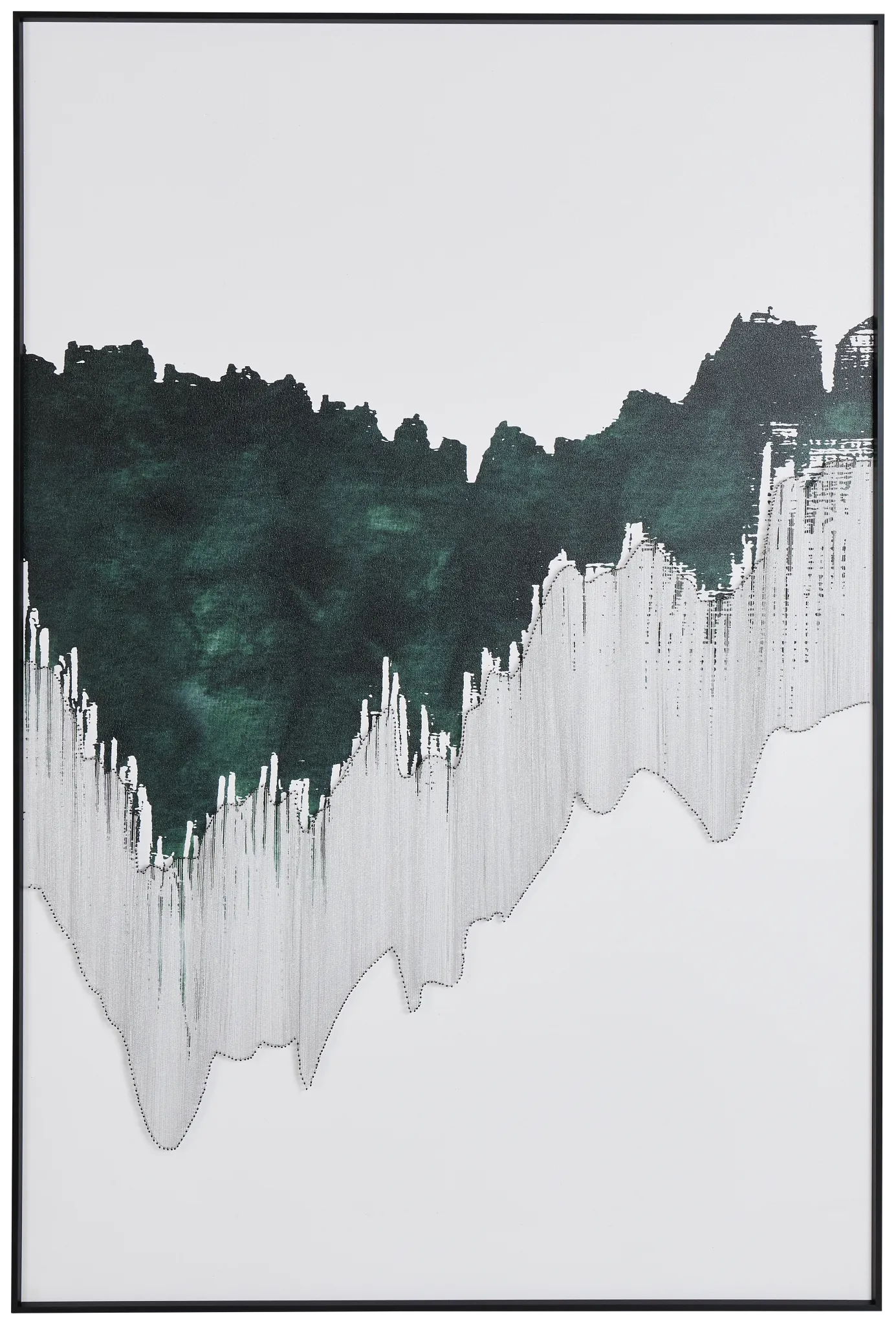 Indy Green Framed Wall Art