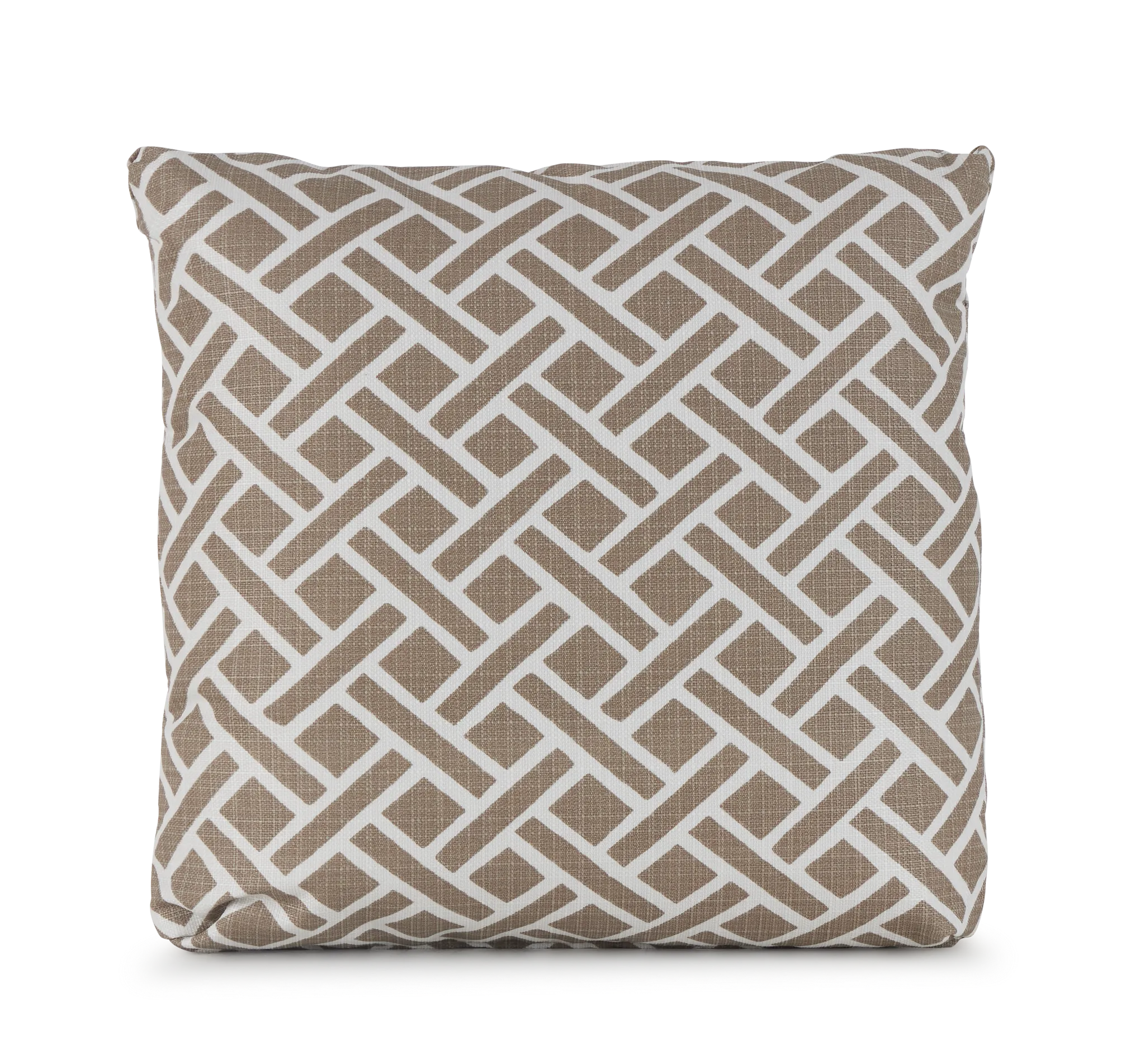 Eastwood Light Gray 18" Indoor/outdoor Square Accent Pillow