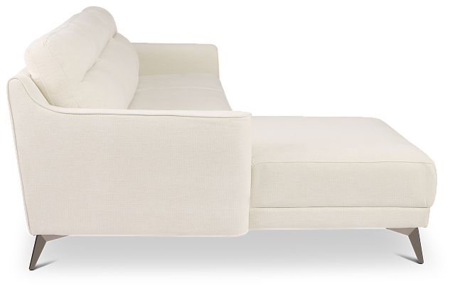 Talia Light Beige Fabric Left Chaise Sectional