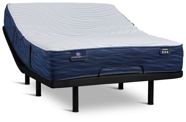 Serta Icomfort Eco S30ltx Medium Plus Adjustable Mattress Set