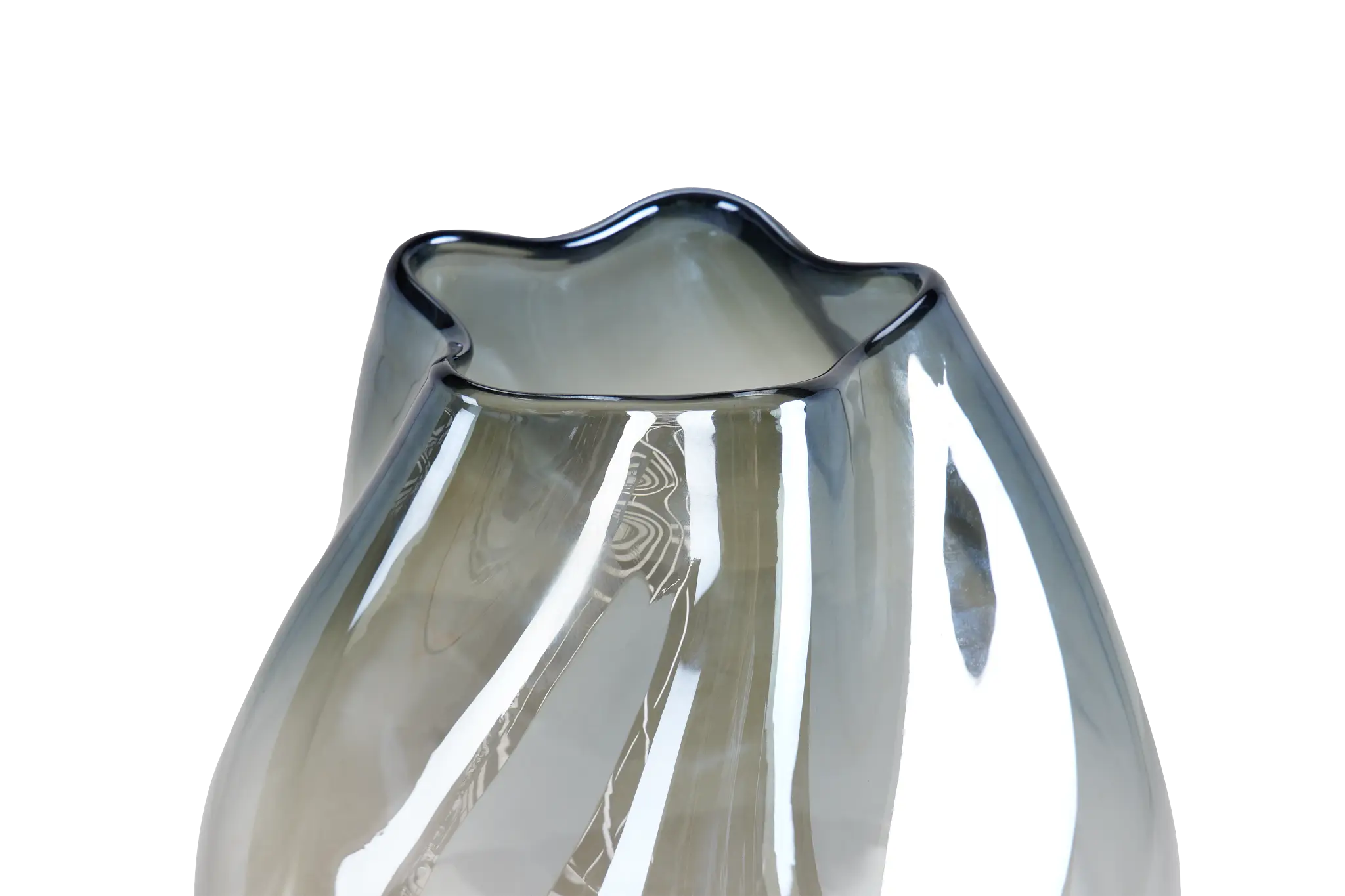 Tinley Dark Gray Medium Vase Tinley Dark Gray Medium Vase