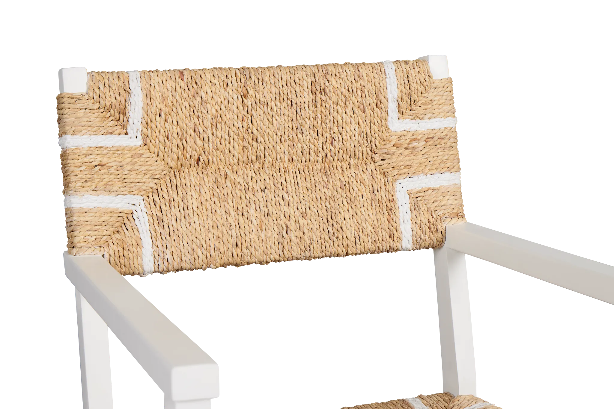 Nantucket Light Tone Woven Arm Chair