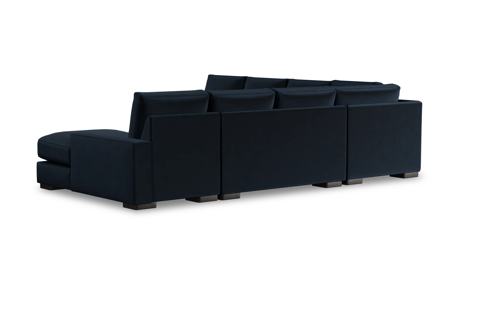 Edgewater Joya Dark Blue Large Right Chaise Sectional