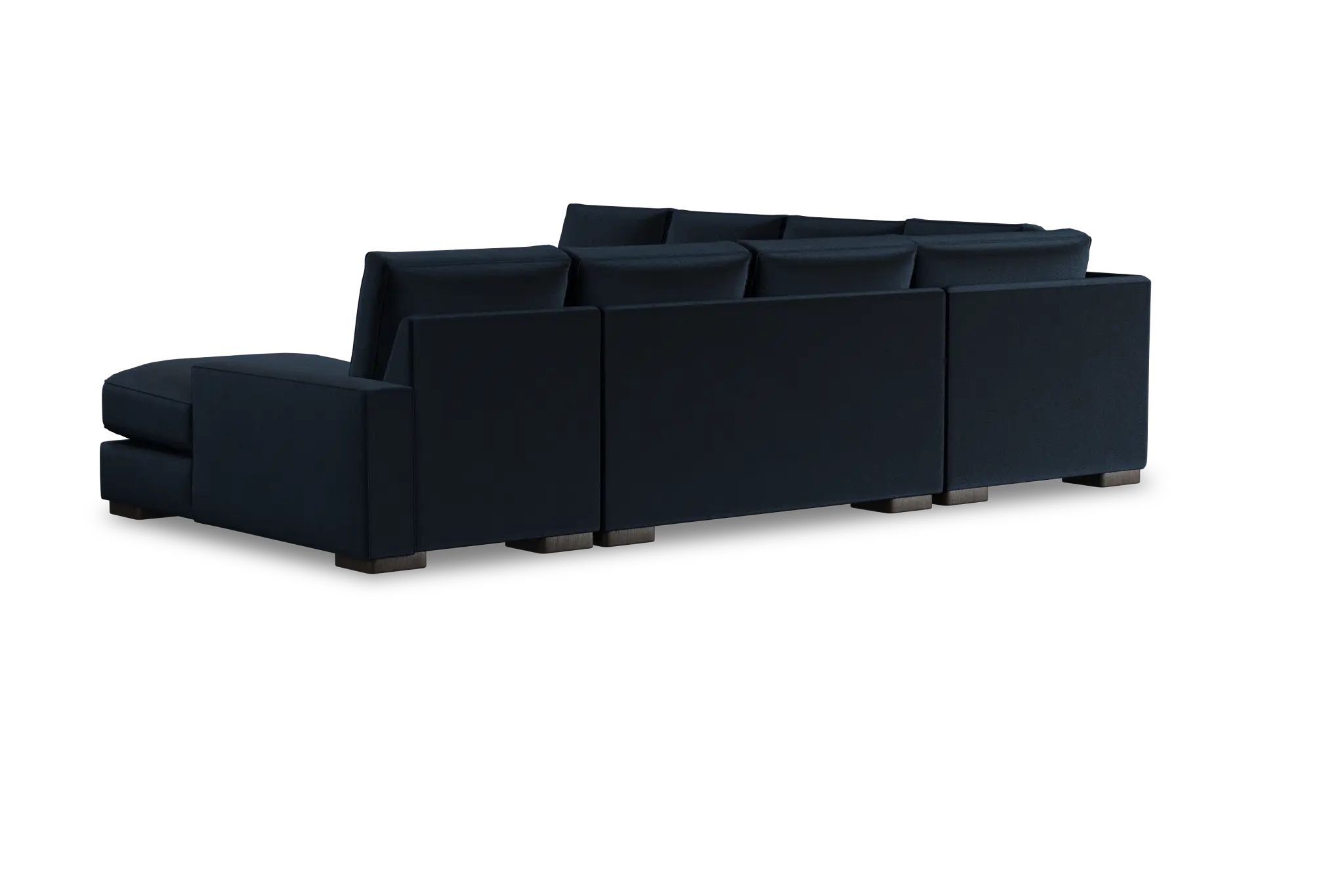 Edgewater Joya Dark Blue Large Right Chaise Sectional Edgewater Joya Dark Blue Large Right Chaise Sectional