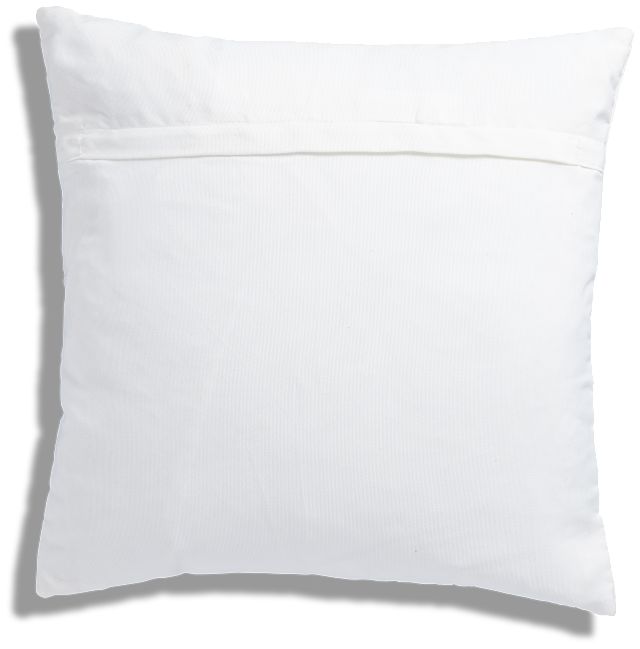 Tina Ivory 20" Accent Pillow