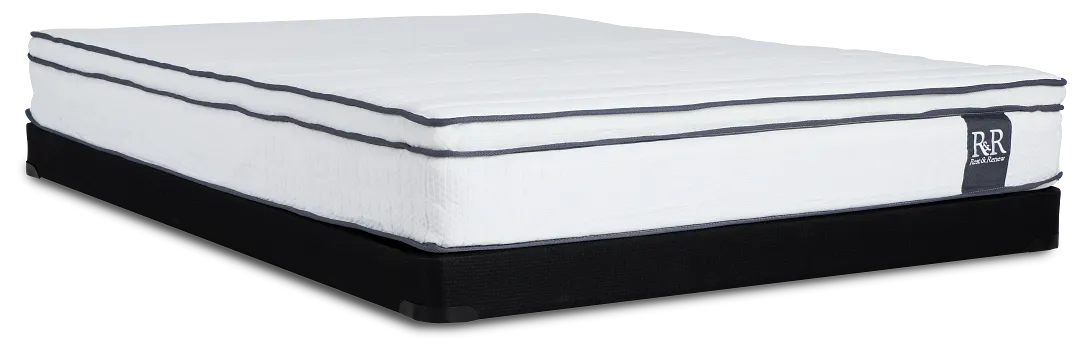 Rest & Renew By Zinus 10" Hybrid Low-profile Mattress Set