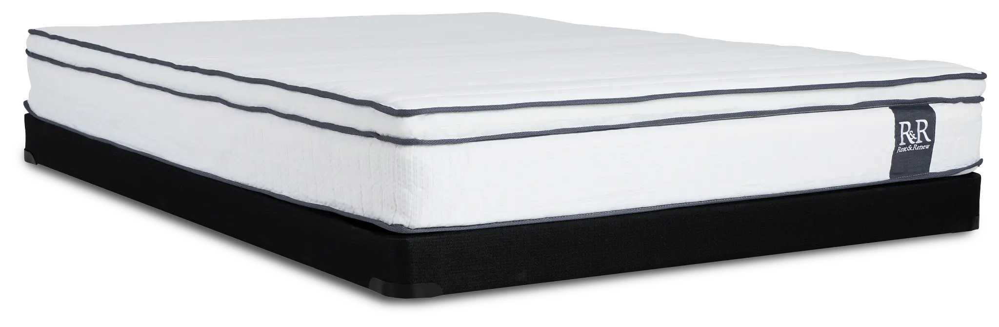 Rest & Renew By Zinus 10" Hybrid Low-profile Mattress Set Rest & Renew By Zinus 10" Hybrid Low-profile Mattress Set