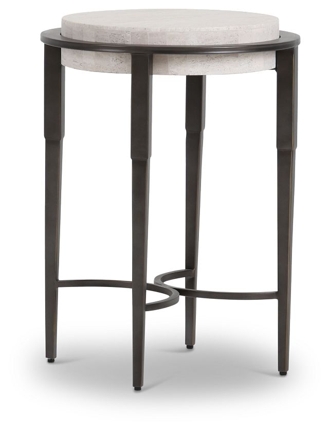 Barclay Beige Accent Table (1)