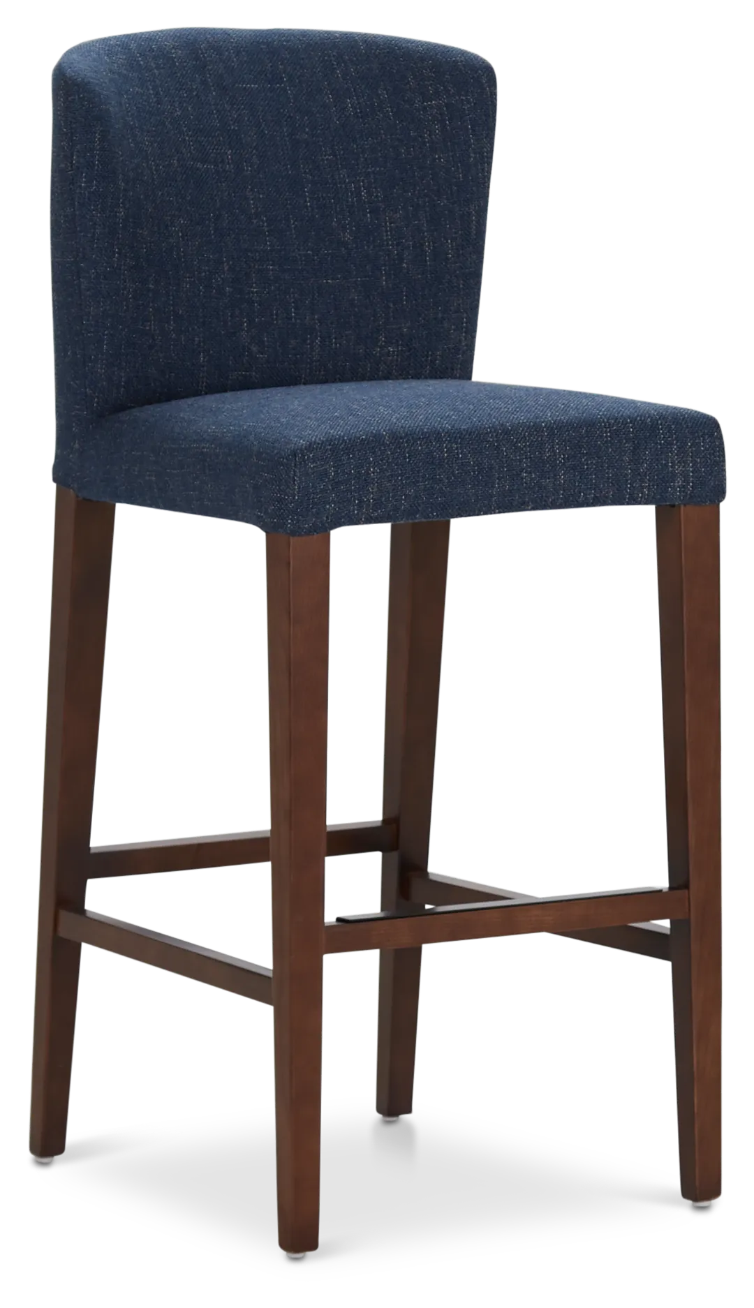 Bentley Dark Blue 30" Upholstered Barstool