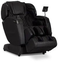 Qi Se Duo Black Micro Massage Chair