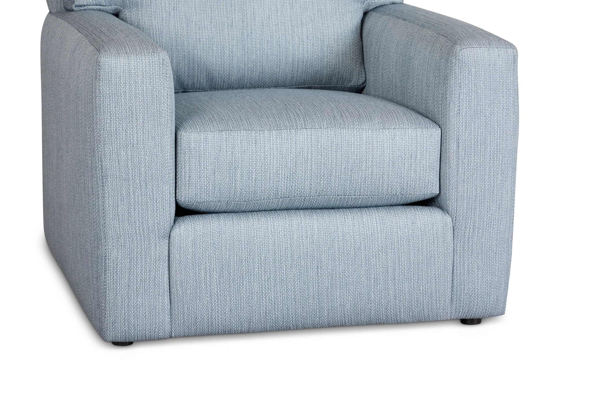 Rhodes Light Blue Fabric Chair