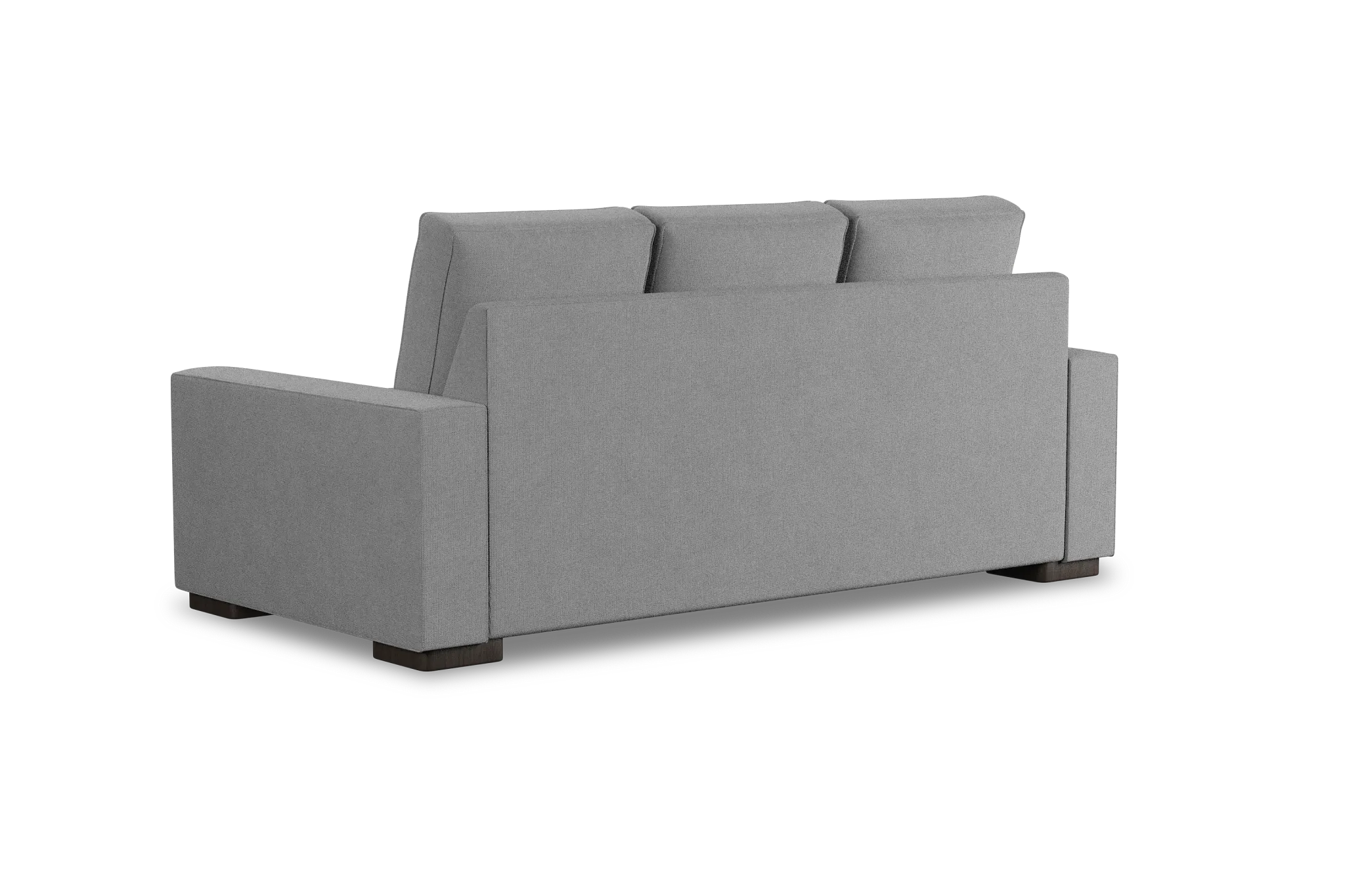 Edgewater Suave Gray 84" Sofa W/ 3 Cushions