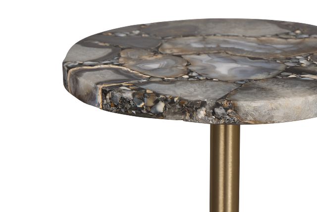 Belnay Gold Metal Accent Table