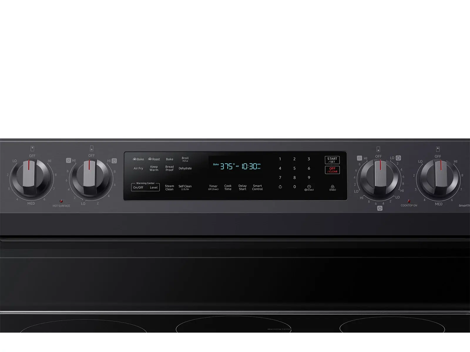 Samsung 6711 Series Black Electric Range Samsung 6711 Series Black Electric Range