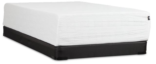 Rest & Renew By Zinus Gel Memory Foam Mattress 12" Medium Low-profile Mattress Set