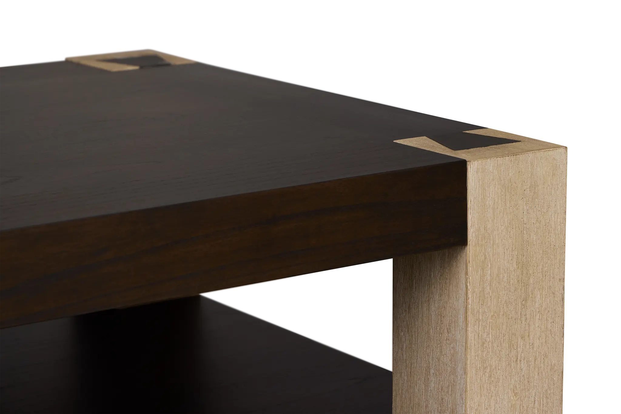 Jacob Two-tone Square Coffee Table Jacob Two-tone Square Coffee Table