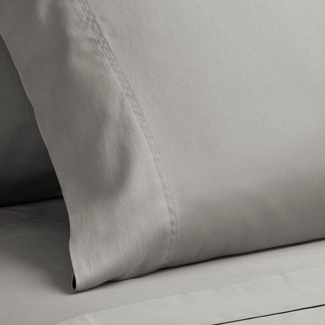 Rest & Renew Egyptian Cotton Gray 400 Thread Sheet Set