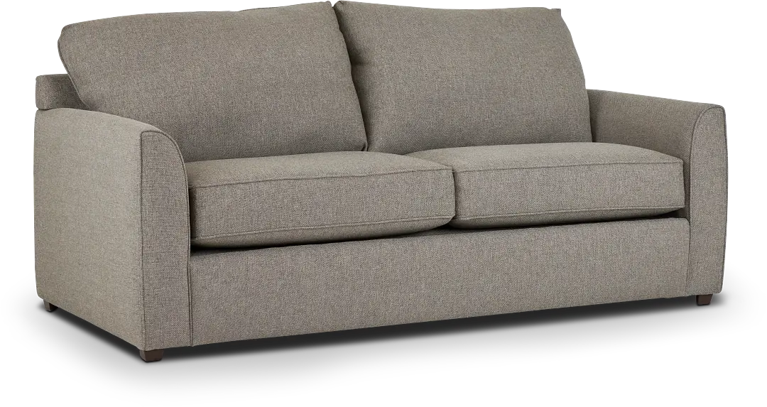 Asheville Brown Fabric Memory Foam Sleeper Asheville Brown Fabric Memory Foam Sleeper