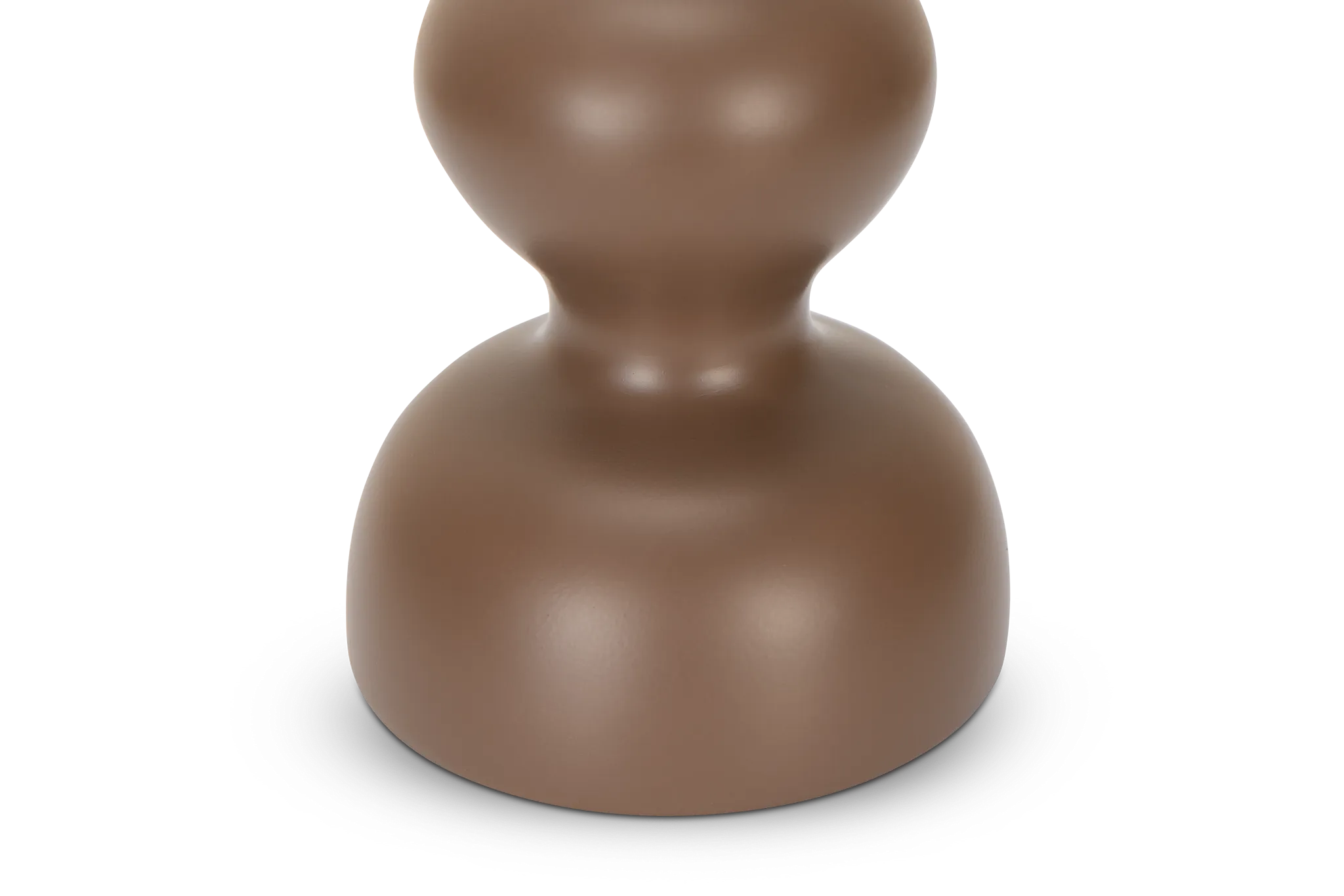 Ula Brown Candle Holder