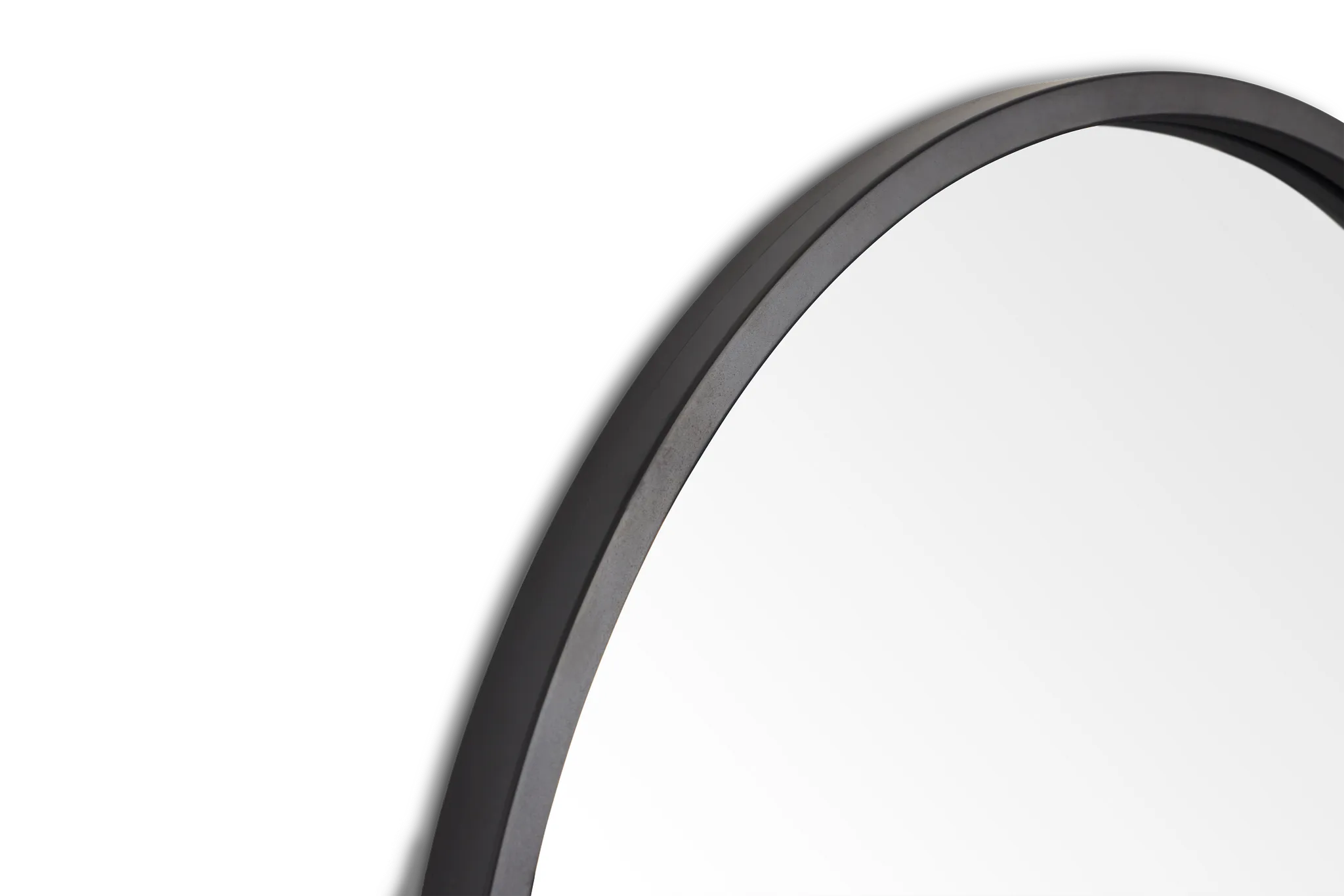 Hudson Black Large Mirror