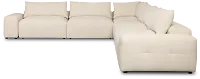 Remi Light Beige Fabric 8-piece Modular Sectional