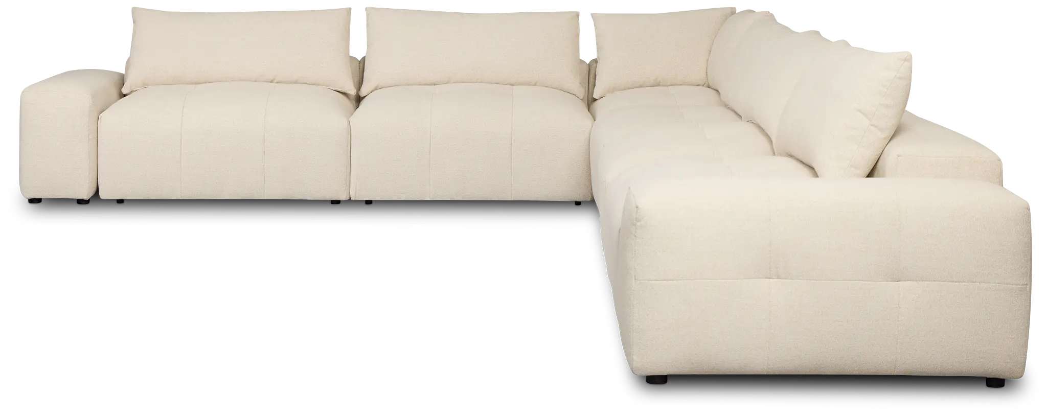 Remi Light Beige Fabric 8-piece Modular Sectional Remi Light Beige Fabric 8-piece Modular Sectional
