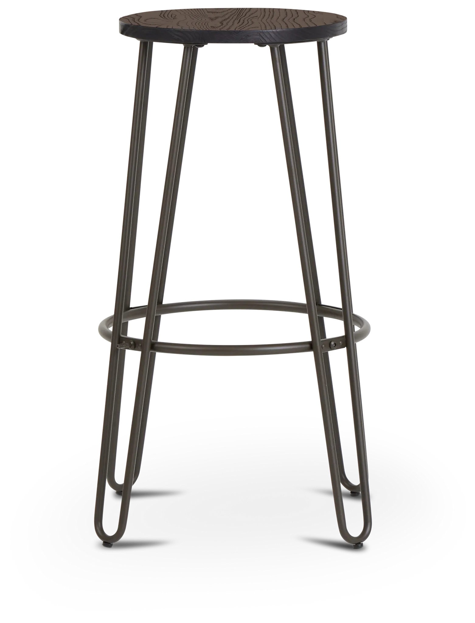 Nile Dark Tone Round 30" Barstool