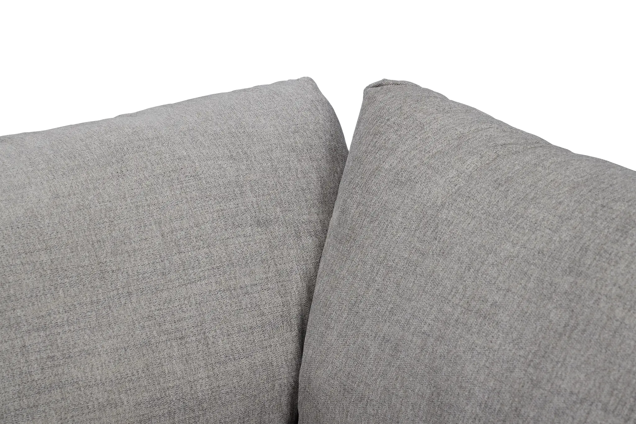 Noah Gray Fabric Large Two-arm Sectional Noah Gray Fabric Large Two-arm Sectional