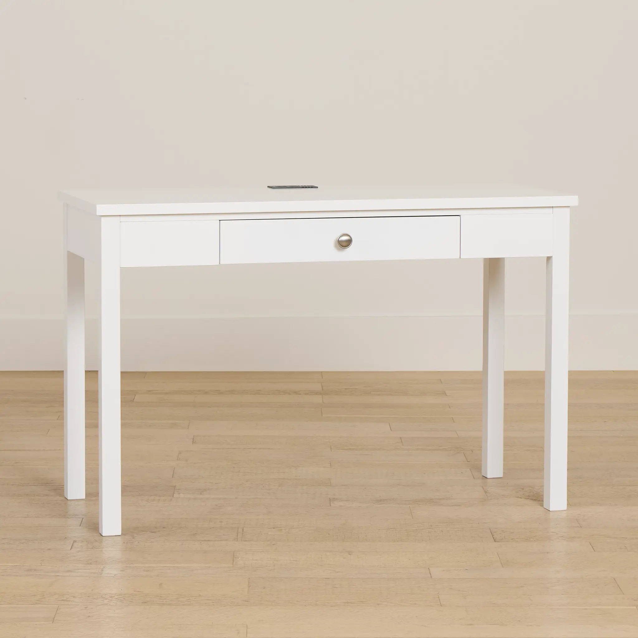 Charleston White 1-drawer Desk Charleston White 1-drawer Desk