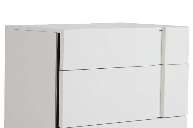 Santino White Drawer Chest