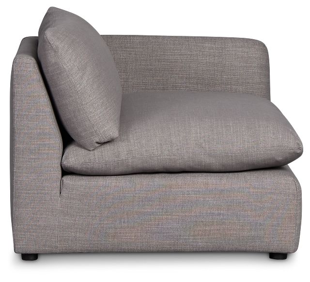 Serena Gray Fabric Right Chair