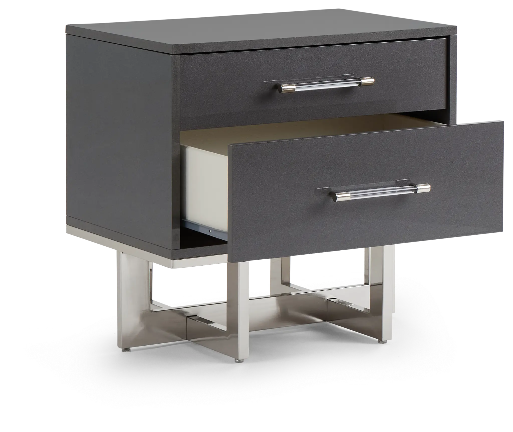 Cortina Gray Nightstand Cortina Gray Nightstand