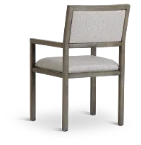 Mitcham Light Tone Wood Arm Chair