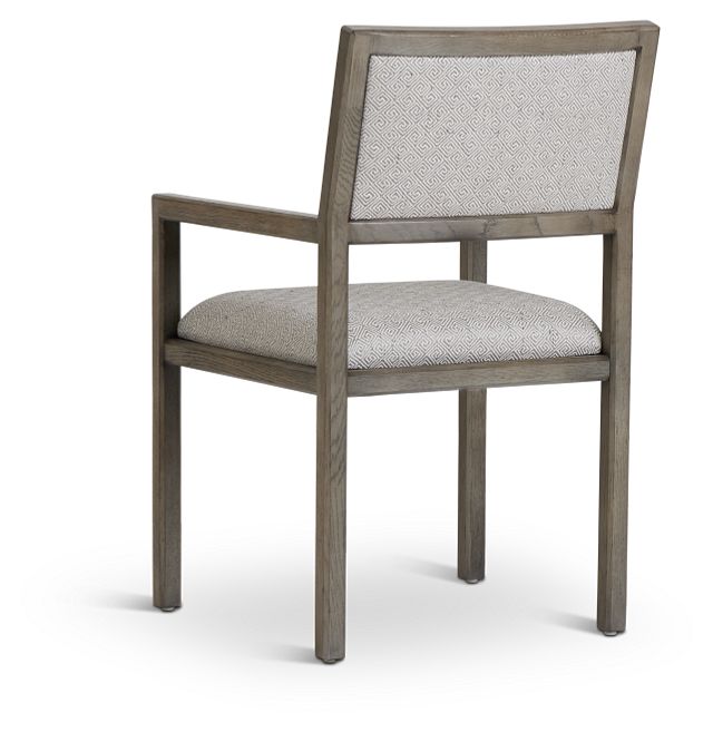 Mitcham Light Tone Wood Arm Chair