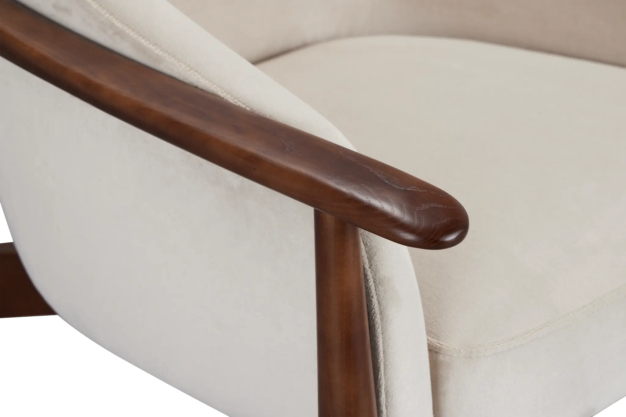 Nova Beige Velvet Accent Chair Nova Beige Velvet Accent Chair