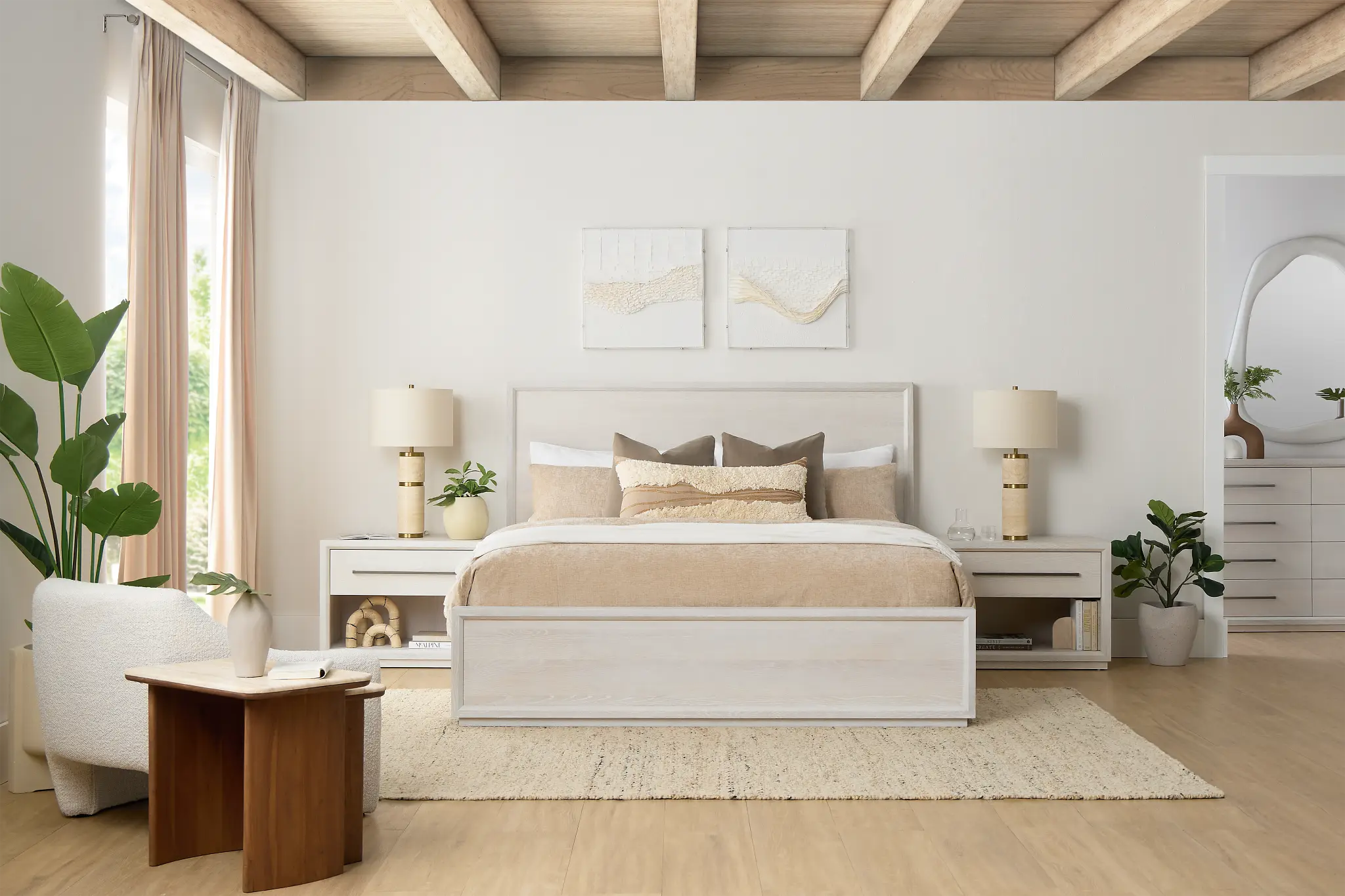 Gables White Panel Bed Gables White Panel Bed